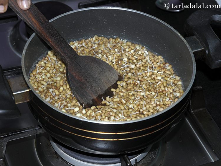 Step 19 – Mix well using a ladle.