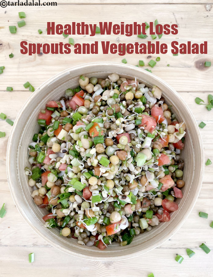 स्टेप 35 – <strong>&nbsp;स्प्राउट्स हरे प्याज और टमाटर का सलाद की रेसिपी&nbsp;|&nbsp;स्प्राउट्स सलाद&nbsp;|&nbsp;हेल्दी …