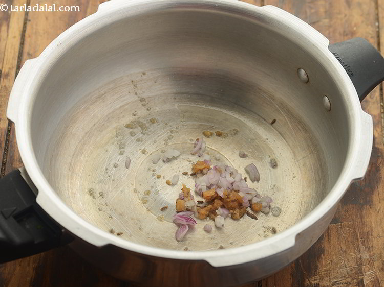 Step 15 – Add about a tsp of finely chopped onions.