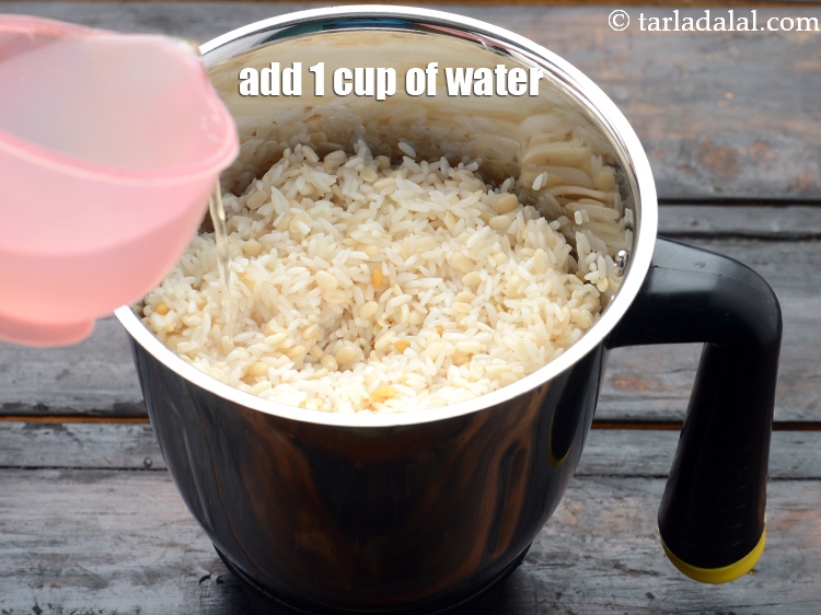 Step 12 – Add 1 cup of water.&nbsp;