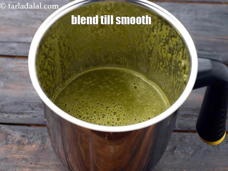 Step 13 – Close the lid and blend till smooth.&nbsp;