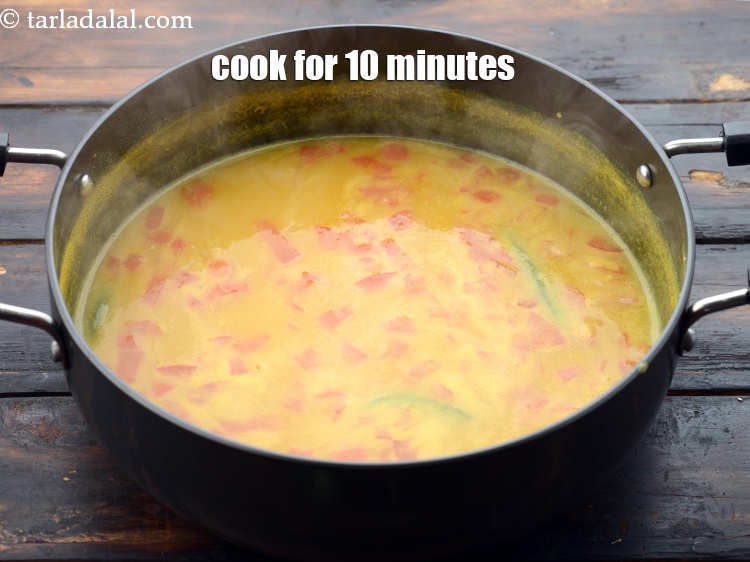 Step 20 – Cook on a medium flame for 10 minutes, while stirring occasionally.