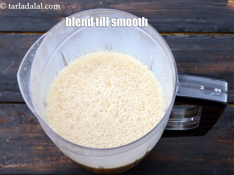 Step 14 – Close the lid and blend well till smooth.