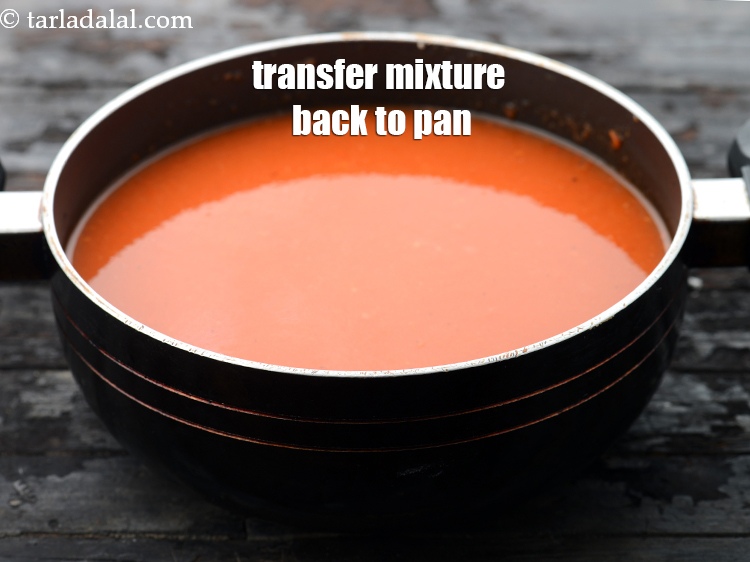 Step 24 – Transfer the mixture back to the pan.&nbsp;