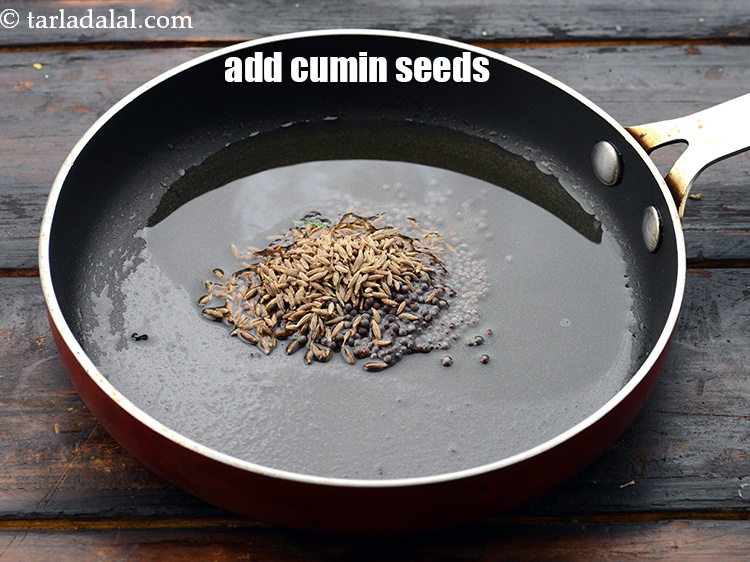 Step 23 – Add 1/2 tsp&nbsp;<a href="https://www.tarladalal.com/glossary-cumin-seeds-jeera-zeera-381i">cumin seeds (jeera)</a>