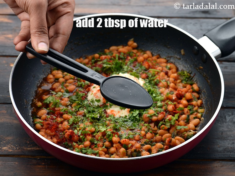 Step 17 – Add 2 tbsp of water.