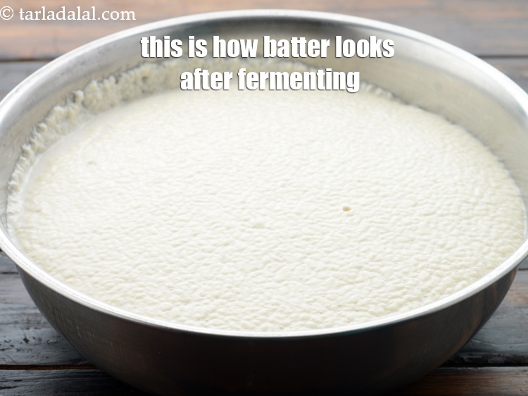 Step 18 – This is how the batter looks after fermenting.&nbsp;