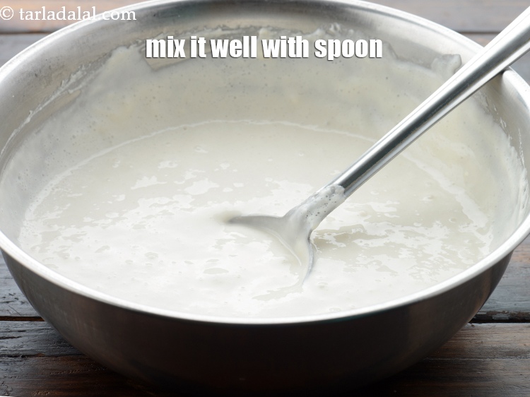 Step 19 – Mix it very well with a spoon.&nbsp;
