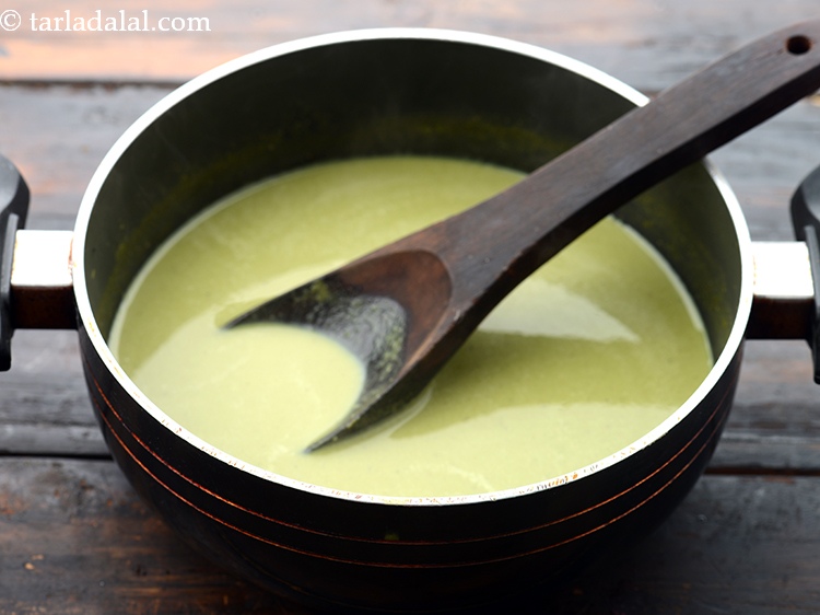 Step 21 – This soup can be made in advance and kept.