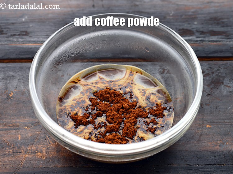 Step 16 – We have used Nescafe coffee powder.&nbsp;