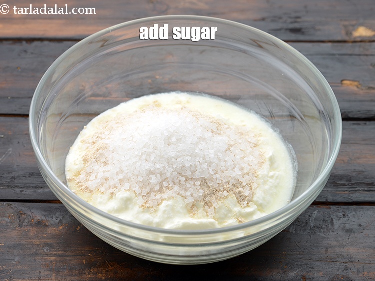 Step 6 – Add 2 tbsp&nbsp;<a href="https://www.tarladalal.com/glossary-sugar-chini-shakkar-278i">sugar</a>.