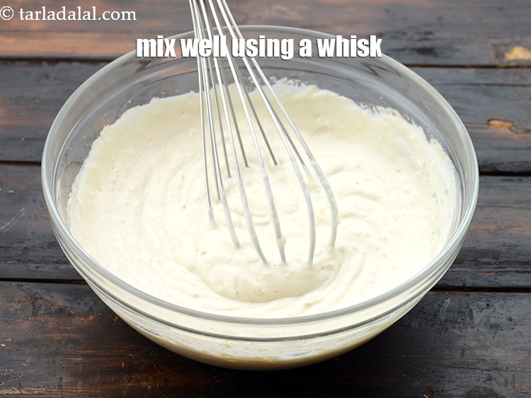 Step 8 – Mix well using a whisk.&nbsp;