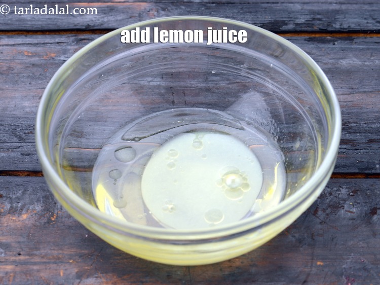 Step 8 – Add 2 tsp <a href="https://www.tarladalal.com/glossary-lemon-nimbu-428i">lemon</a>&nbsp;juice.&nbsp;