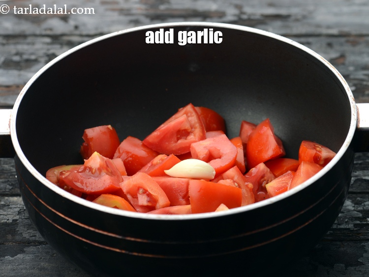 Step 15 – Add 1&nbsp;clove&nbsp;<a href="https://www.tarladalal.com/glossary-garlic-lehsun-lahsun-348i">garlic (lehsun)</a>.&nbsp;