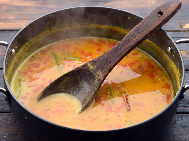 Step 39 – You can make the dal in advance and keep and re-heat well before serving.
