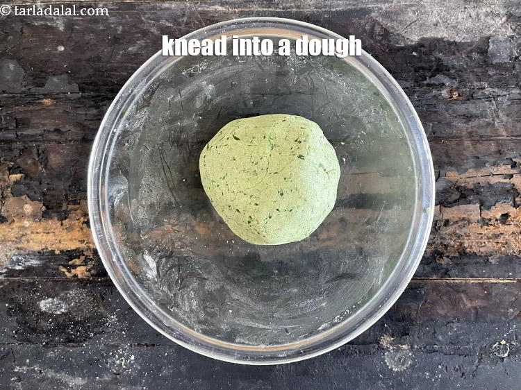 Step 12 – Knead into a soft dough.