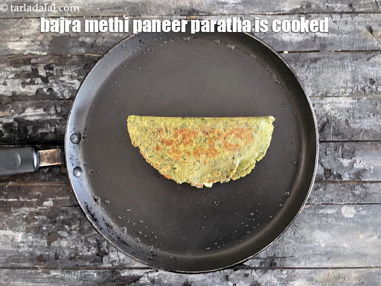 Step 36 – Your paratha is cooked.