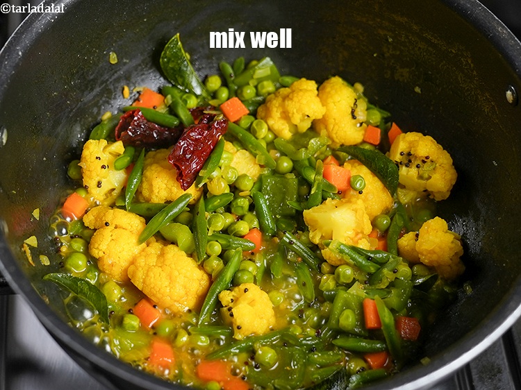 स्टेप 35 – अच्छी तरह मिलाएं।