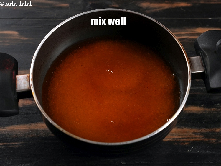 Step 7 – Mix well.