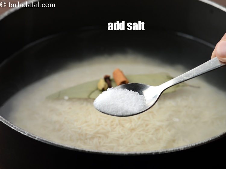 Step 11 – Add salt.