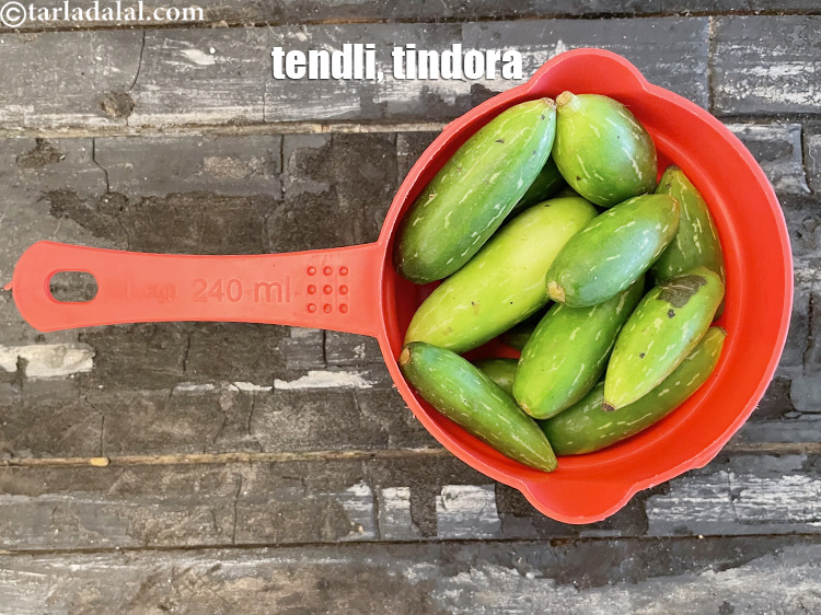 Step 3 – This is what tendli looks like. We will be using 1 cup tendli which is …