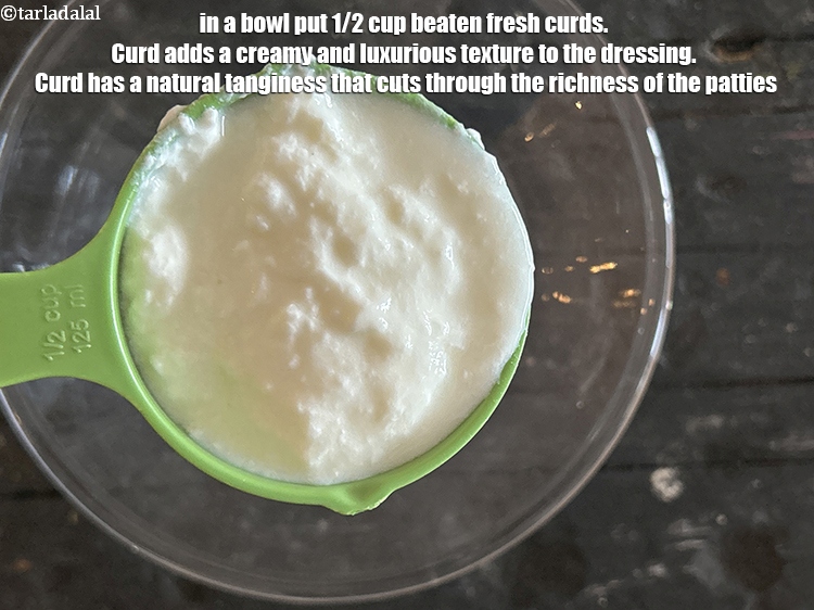 Step 23 – In a bowl put&nbsp;1/2 cup beaten fresh curds.&nbsp;Curd adds a creamy and luxurious texture to …