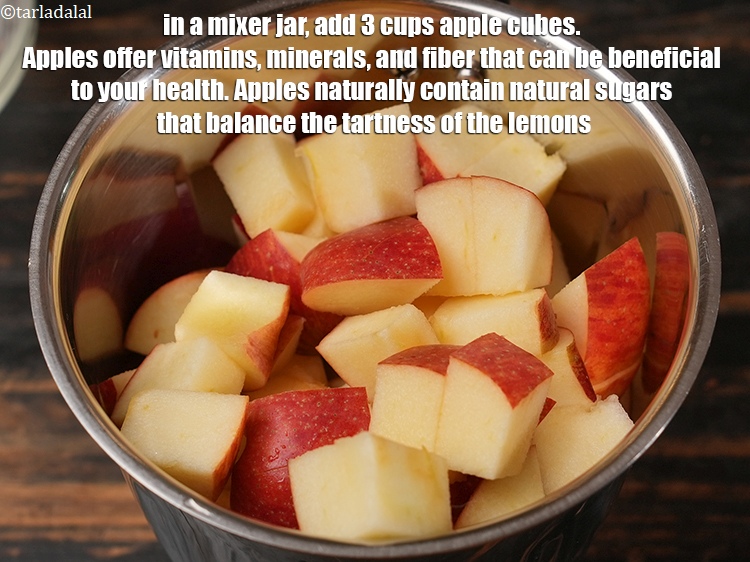 Step 3 – To make <strong>lemon apple juice recipe |&nbsp;lemon and apple juice benefits&nbsp;|&nbsp;apple lemon cooler&nbsp;|&nbsp;how to make …
