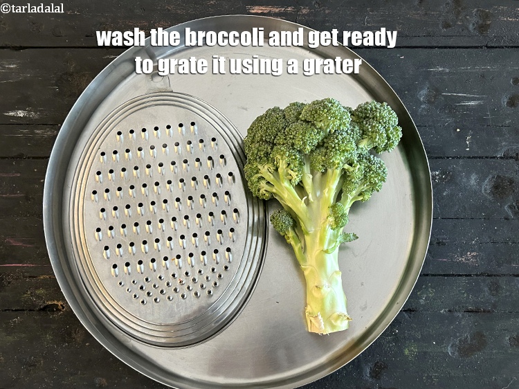 Step 3 – <strong>how to&nbsp;<meta charset="UTF-8" />grate&nbsp;and blanch&nbsp;<a href="glossary-broccoli-232i">broccoli</a>?</strong> Wash the broccoli and get ready to grate it …