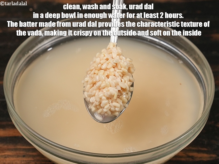 Step 3 – To make <strong>cabbage urad dal vada recipe | cabbage medu vada | gobi medu vada …