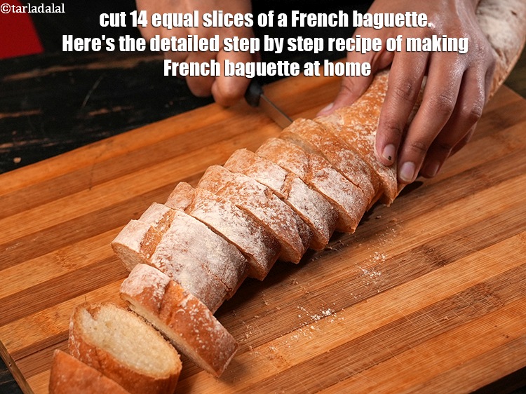 Step 3 – To make how to make a <strong>basic crostini recipe | Indian style homemade crostini in …