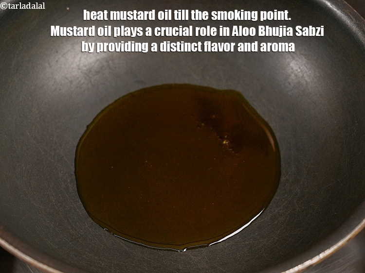 Step 3 – To make <strong>aloo bhujia sabzi recipe | Bihari aloo bhujiya | crispy aloo fry | …