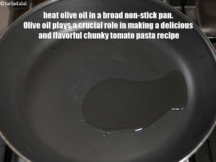 Step 3 – To make <strong>chunky tomato pasta recipe | healthy pasta for diabetes | tomato basil pasta …