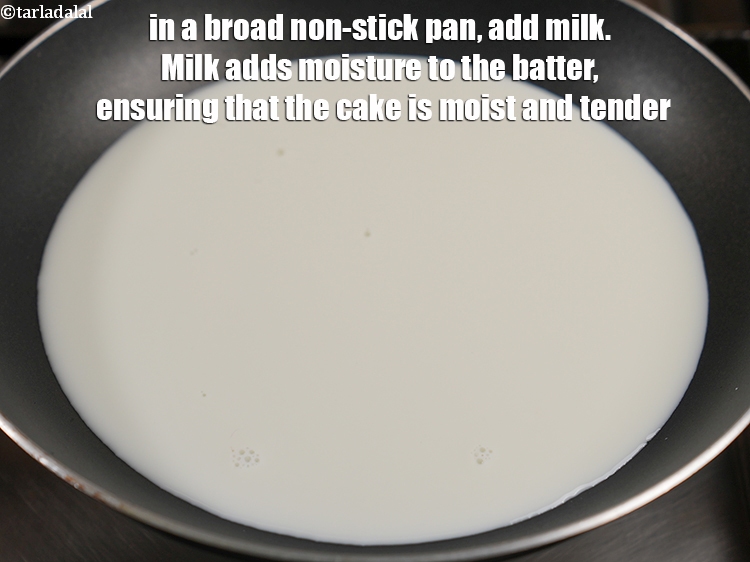 Step 3 – To make <strong>eggless molten lava cake recipe | chocolate lava cake | choco lava cake …