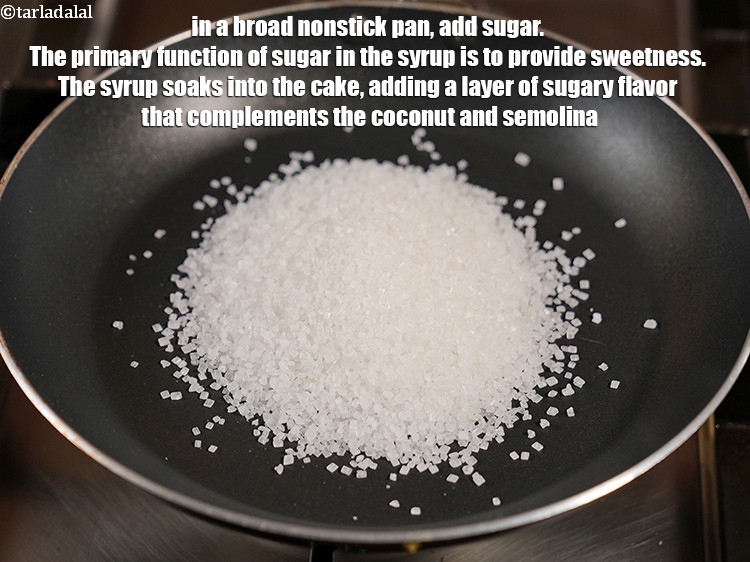 स्टेप 3 – <strong>अंडा रहित सूजी नारियल केक रेसिपी&nbsp;|&nbsp;नारियल सूजी केक&nbsp;|&nbsp;अंडा रहित बासबौसा&nbsp;|&nbsp;भारतीय …