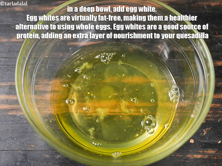 Step 3 – To make <strong>egg and vegetable quesadilla recipe | Indian style egg quesadilla | egg veggie …