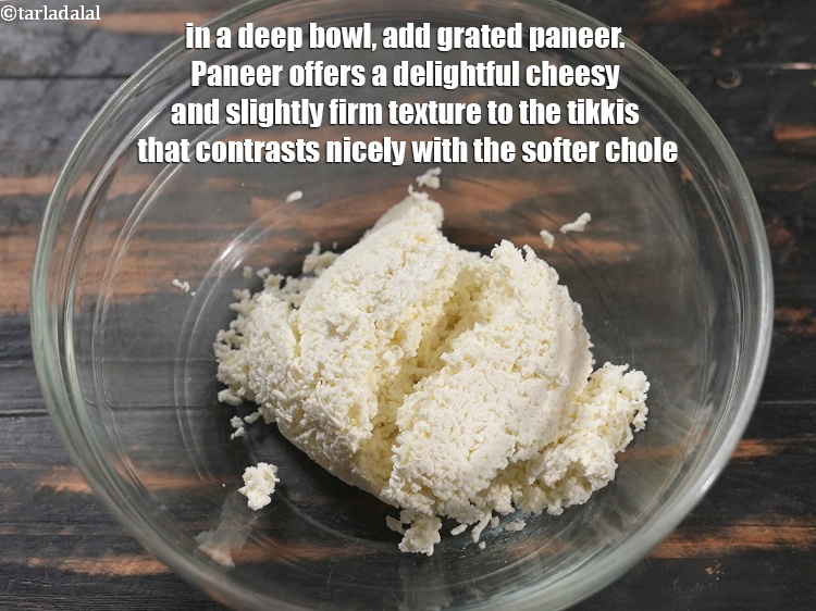 Step 3 – To make <strong>paneer tikki chole chaat recipe | healthy chole paneer tikki chaat | chole …