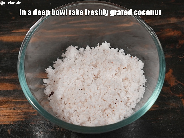 Step 4 – To make&nbsp;<strong>undhiyu masala recipe | Gujarati oondhiya masala | coconut coriander masala |</strong>&nbsp;in a deep …