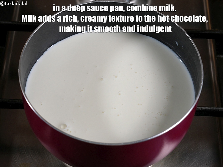 Step 3 – To make <strong>hot chocolate recipe | Indian style hot chocolate | spiced hot chocolate |</strong> …