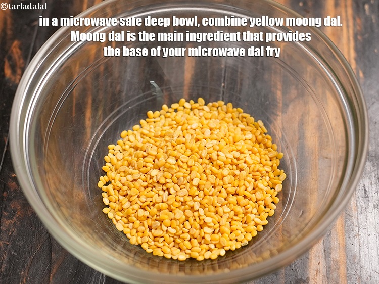 Step 3 – To make <strong>microwave dal fry recipe | how to make dal in a microwave | …