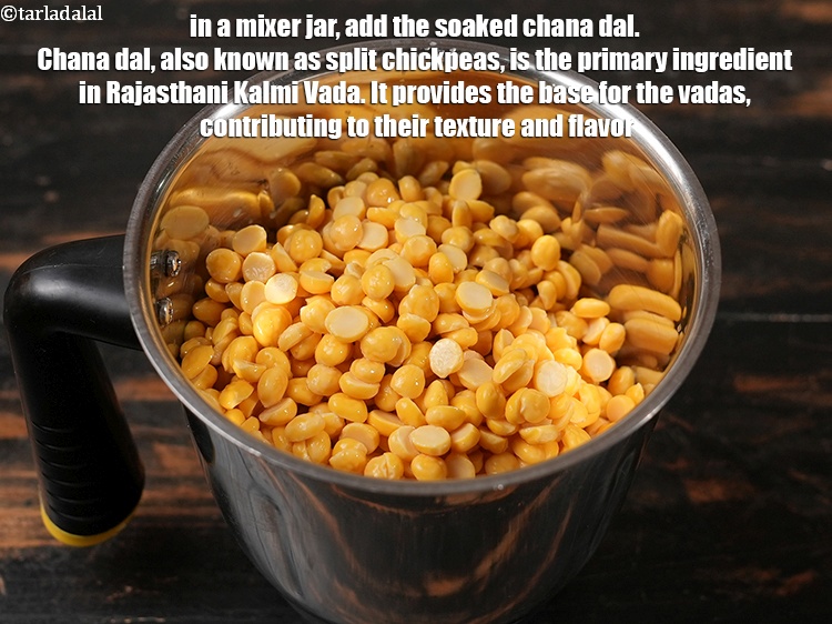 Step 3 – To make <strong>kalmi vada recipe | Rajasthani kalmi vada | chana dal kalmi vada | …