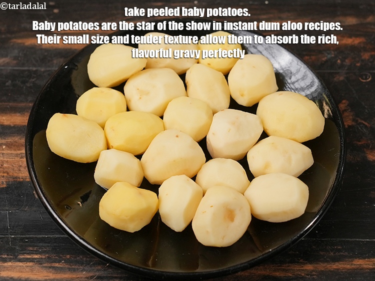 Step 3 – To make <strong>quick potato curry recipe | pressure cooker aloo sabzi | instant dum aloo …