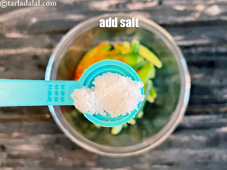 Step 17 – Add salt to taste.