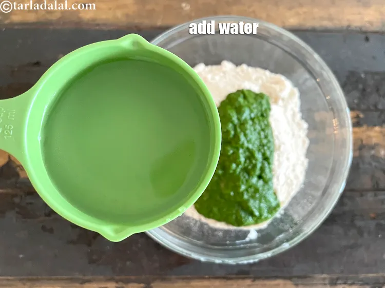 Step 20 – Add 1/2 cup&nbsp;water plus 1 tablespoon.