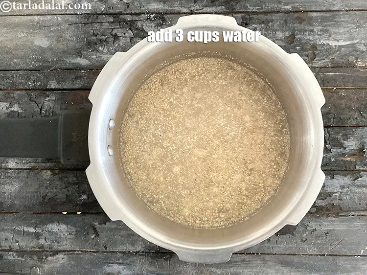 Step 20 – Add 3 cups of water.