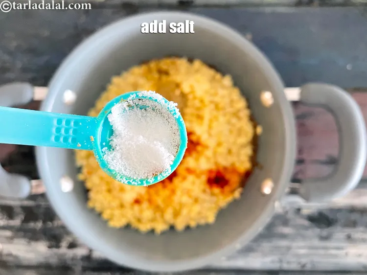 Step 23 – Add salt to taste.