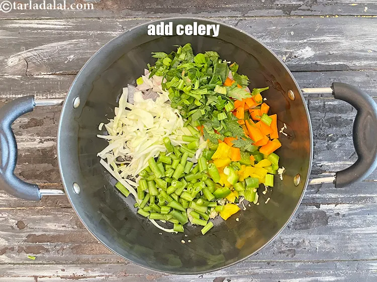 Step 23 – Add&nbsp;<meta charset="UTF-8" />2 tbsp&nbsp;finely&nbsp;<a href="glossary-chopped-celery-799i">chopped celery (ajmoda)</a>.