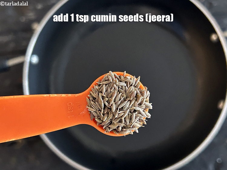 Step 12 – Add&nbsp;<meta charset="UTF-8" />1 tsp&nbsp; <a href="glossary-cumin-seeds-jeera-zeera-381i">cumin seeds (jeera)</a>.