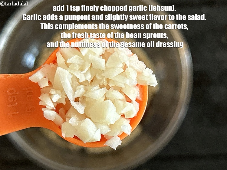 Step 12 – Add&nbsp;<meta charset="UTF-8" />1 tsp&nbsp;finely&nbsp;<a href="glossary-chopped-garlic-790i">chopped garlic (lehsun)</a>.&nbsp;Garlic adds a pungent and slightly sweet flavor to …