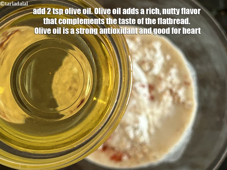 Step 12 – Add 2 tsp olive oil.&nbsp;<meta charset="UTF-8" />Olive oil adds a rich,&nbsp;nutty flavor that complements the …