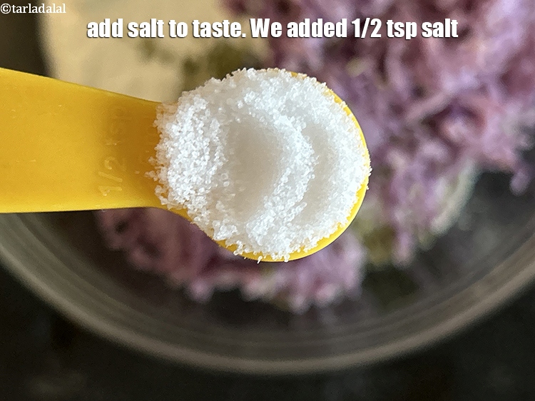 Step 12 – <p>Add salt to taste. We added 1/2&nbsp;tsp salt.</p>
